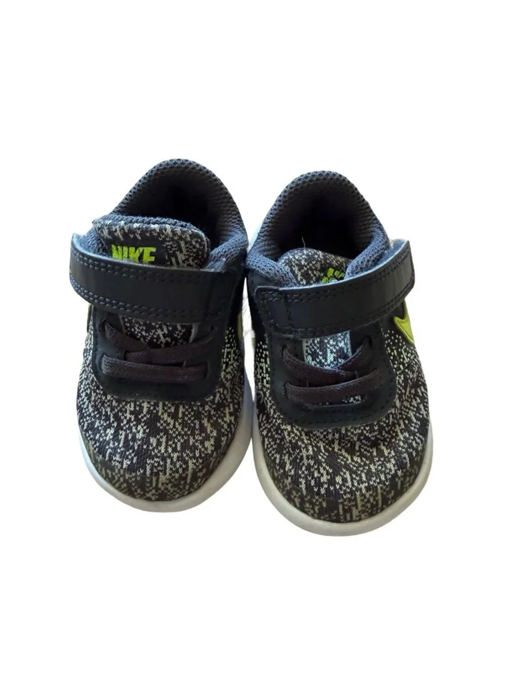 Nike Flex Contact (tdv) ANTHRACITE/VOLLT TODDLER'S SHOES SIZE 4